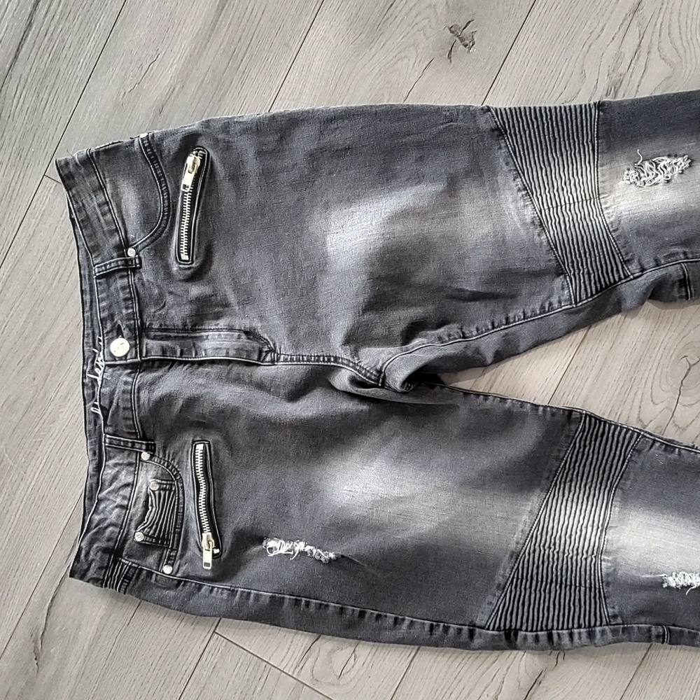 City Chic biker jeans. - Picture 1 of 4